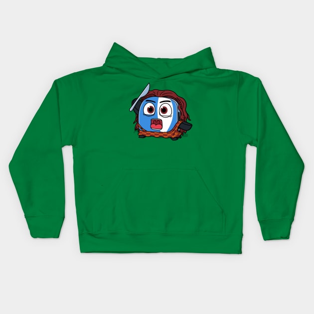 The Braveheart Toaster! Kids Hoodie by Raffiti